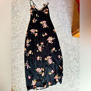 Nine Britton XL floral maxi dress with shelf bra